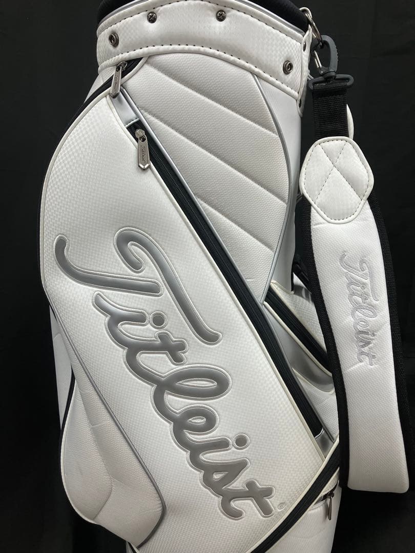 Titleist ホワイト キャディバッグ