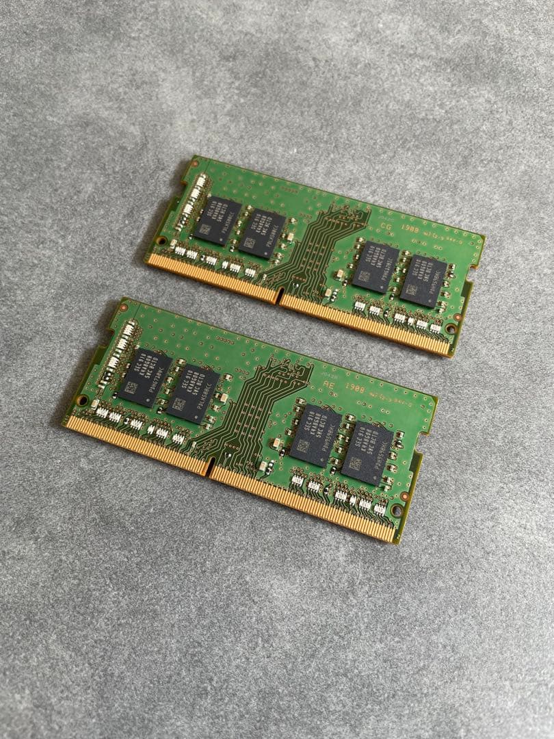 Samsung DDR4 8GB メモリ 2枚セット