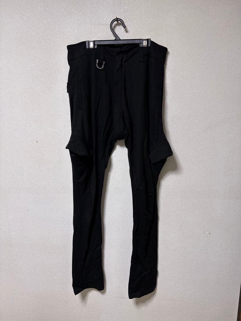 キリュウキリュウ kiryuyrik サルエルパンツ ブラック サイズS