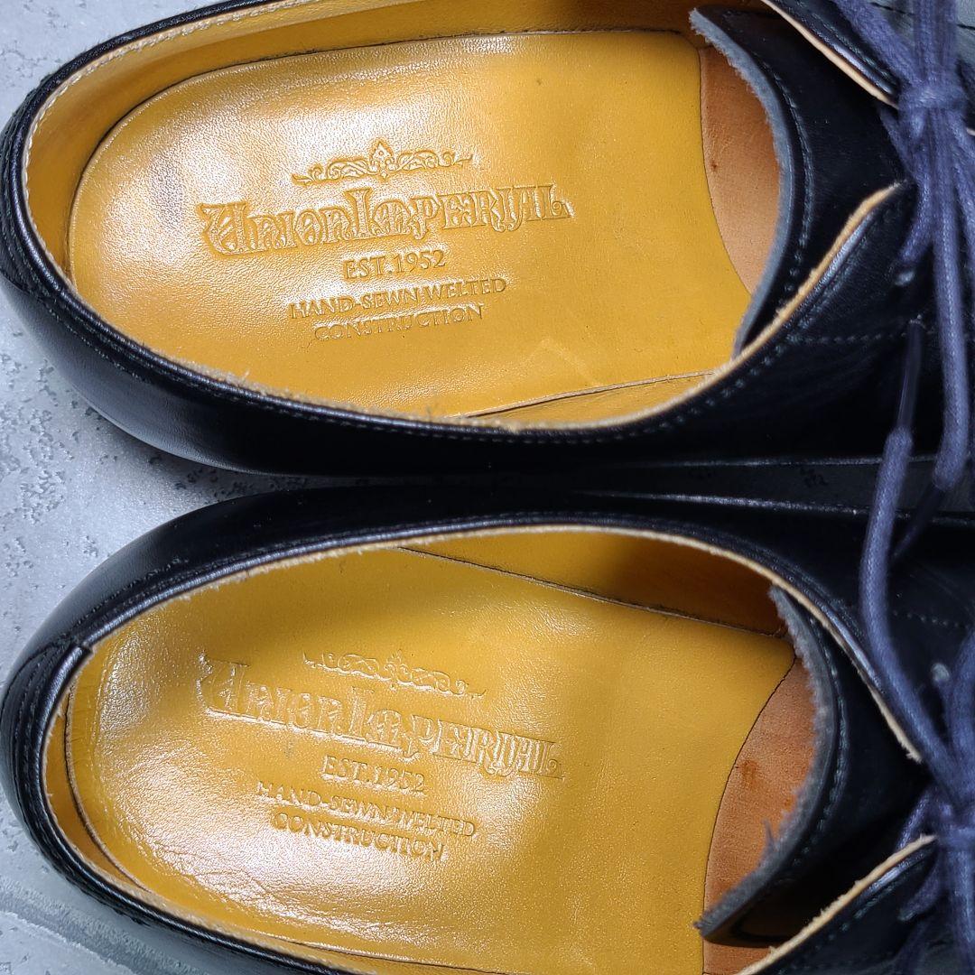 【UNION IMPERIAL】ユニオンインペリアル　ストレートチップ　ブラック