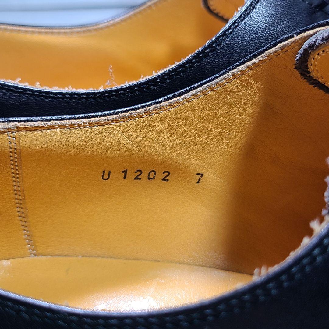 【UNION IMPERIAL】ユニオンインペリアル　ストレートチップ　ブラック