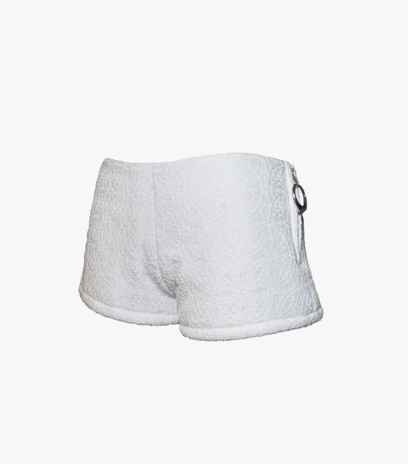 パンツ S ring biker shorts lace S