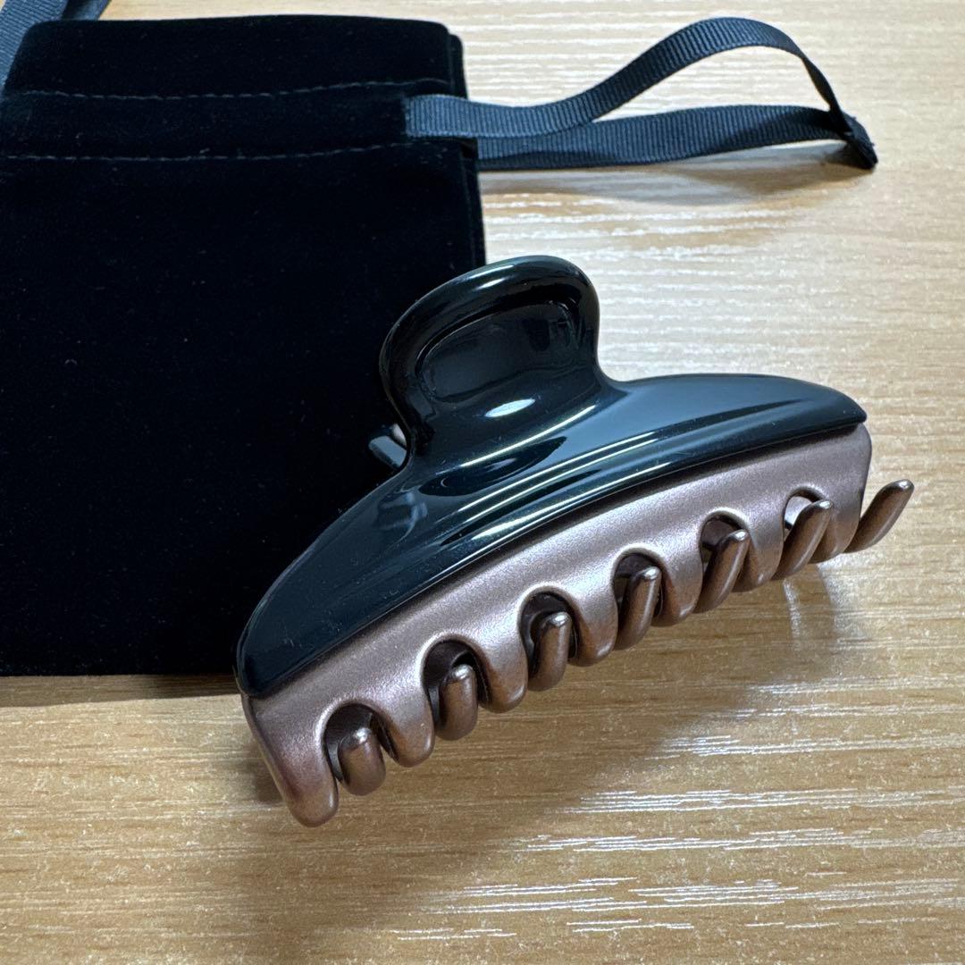 【ALEXANDRE DE PARIS】 ヴァンドームクリップ　ブラック　M