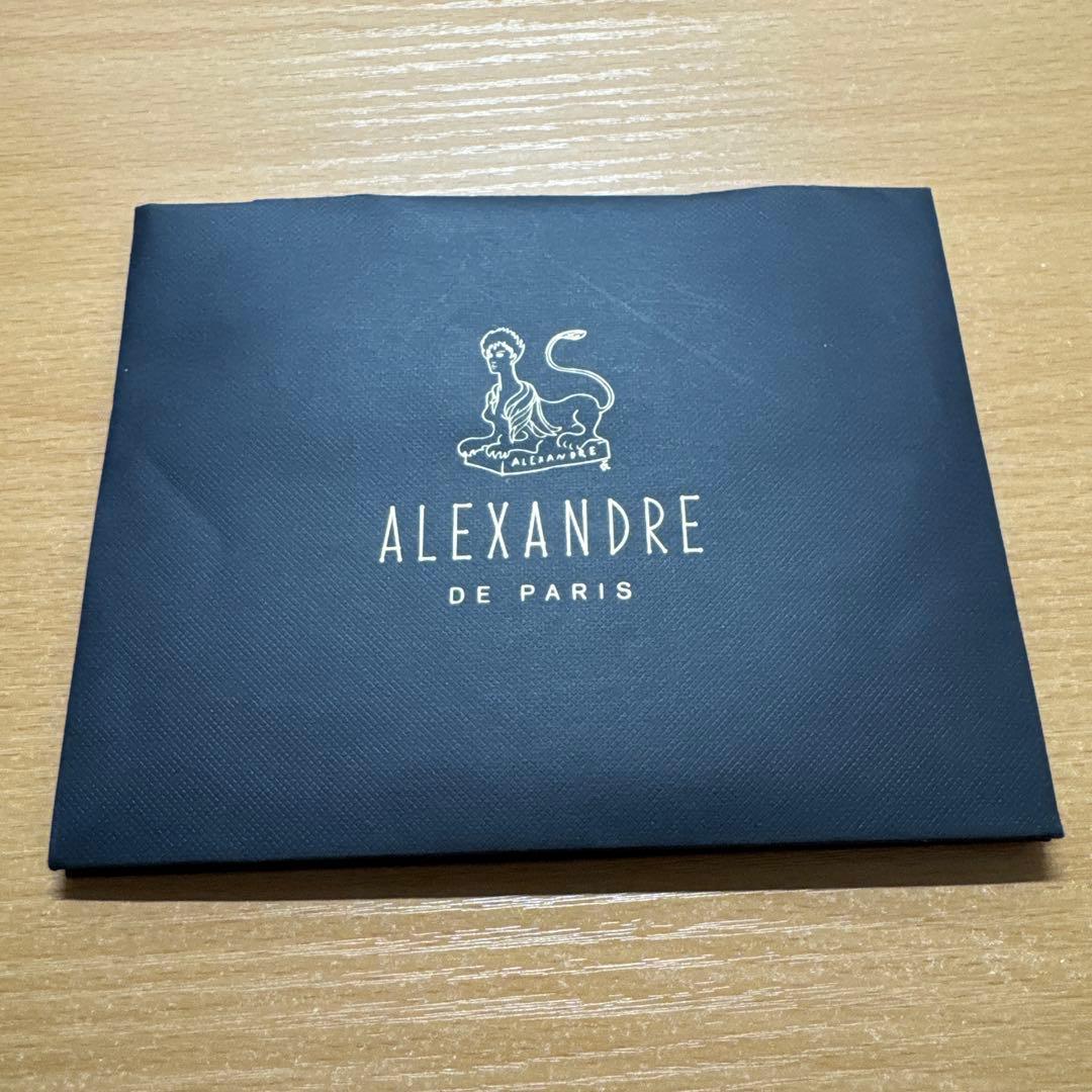 【ALEXANDRE DE PARIS】 ヴァンドームクリップ　ブラック　M