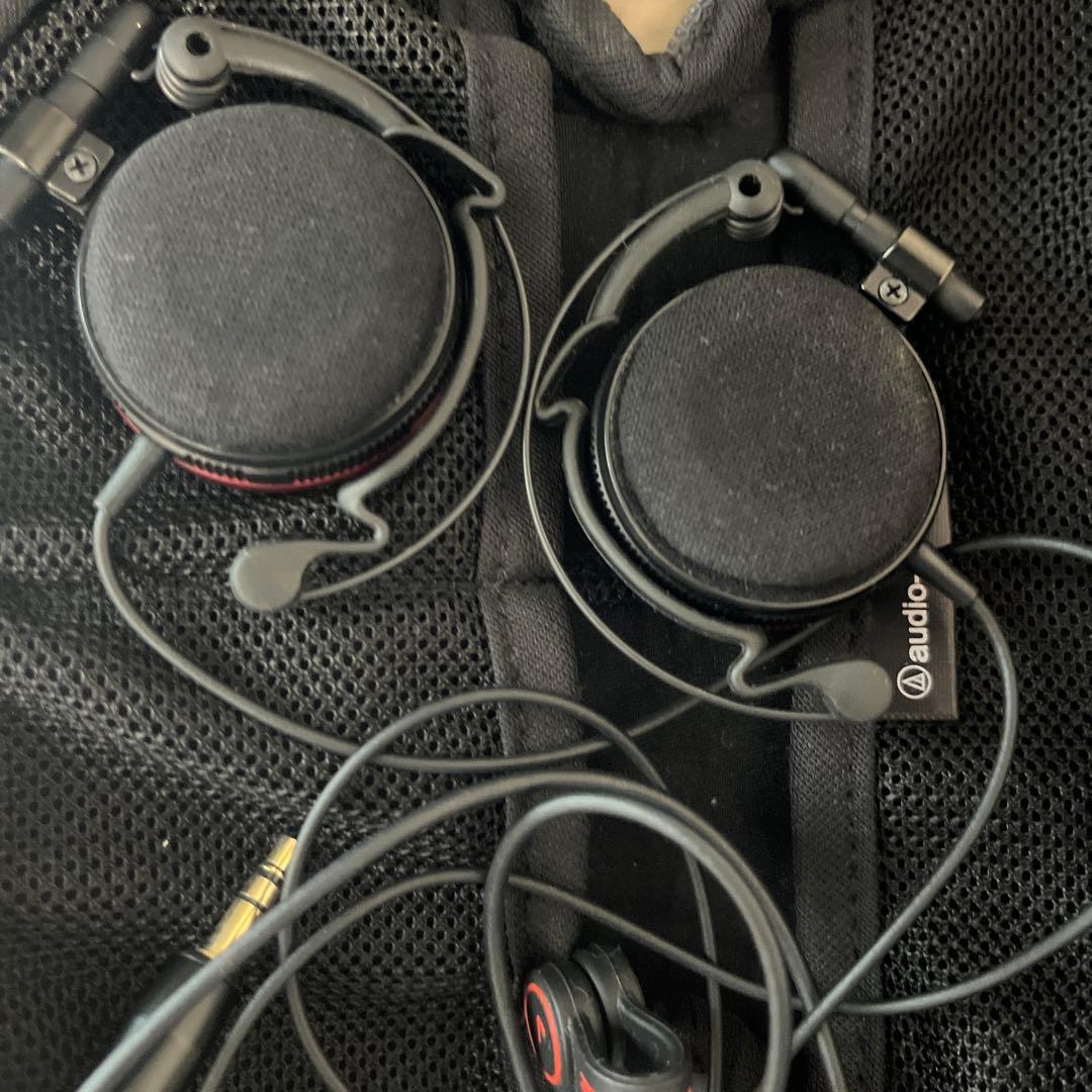 【美品】audio-technica ATH-EW9 有線耳掛けヘッドホン