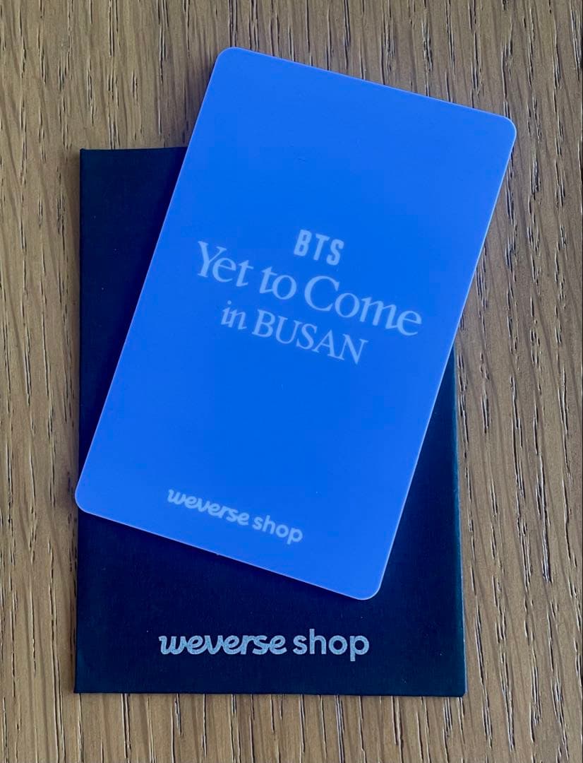 BTS yet to come 釜山コン ラキドロ RM ナムジュン