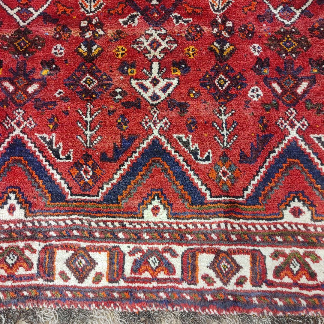 ペルシャ絨毯　シ－ラーズ産 245x170 クリーニング済 shiraz