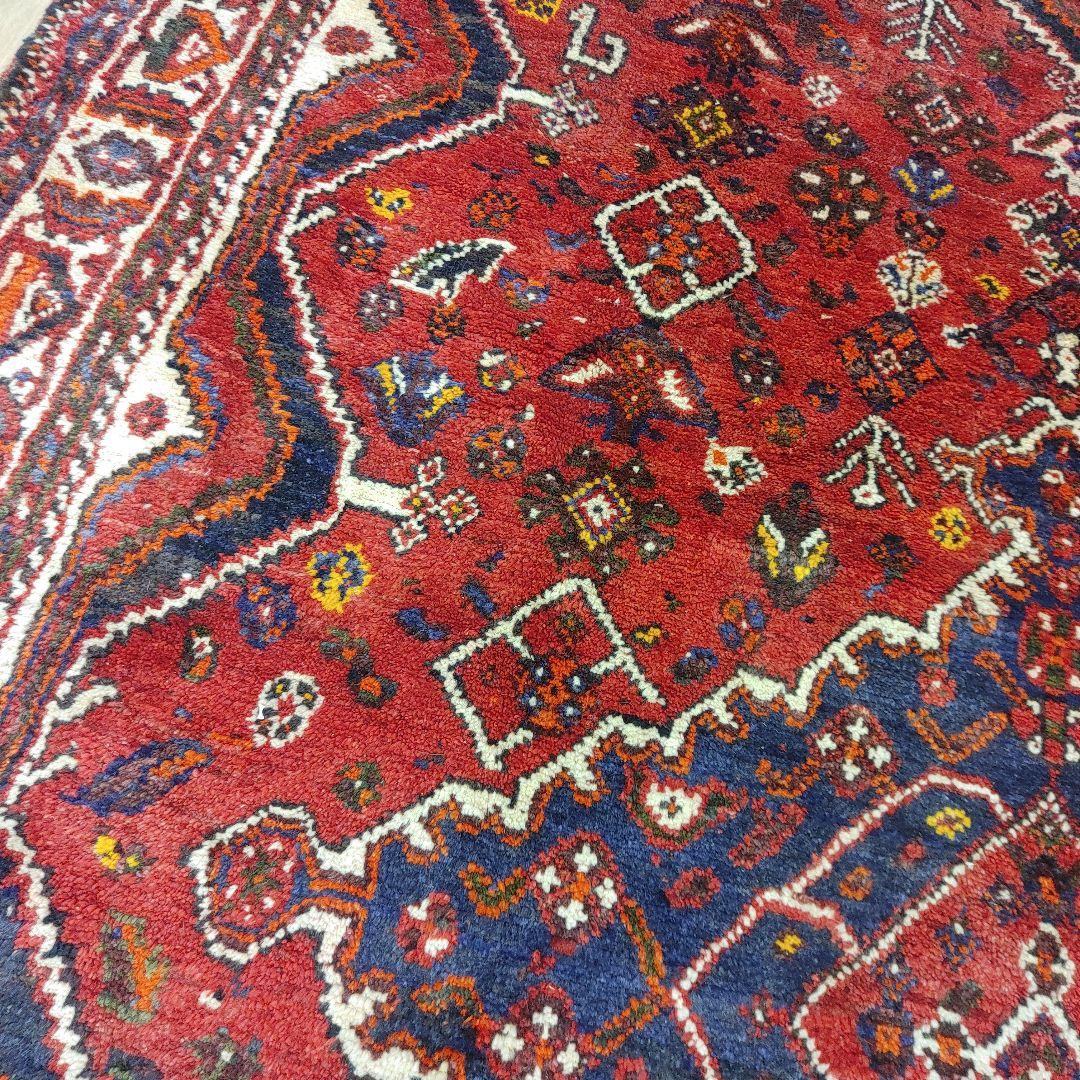 ペルシャ絨毯　シ－ラーズ産 245x170 クリーニング済 shiraz