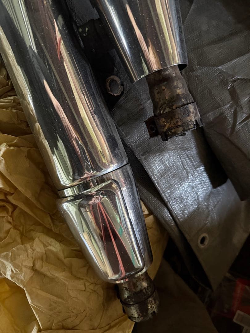 ドラッグスター 1100 VP10 純正マフラー