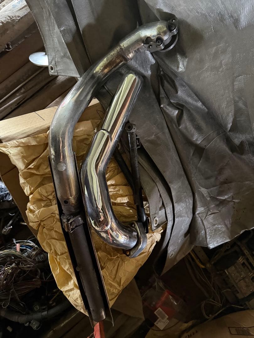 ドラッグスター 1100 VP10 純正マフラー