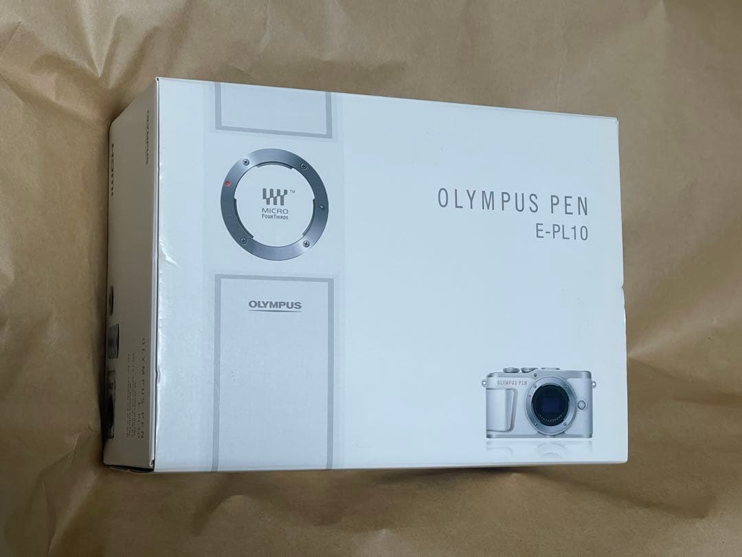 展示品　OLYMPUS PEN E-PL10 ホワイト　ダブルズームキット