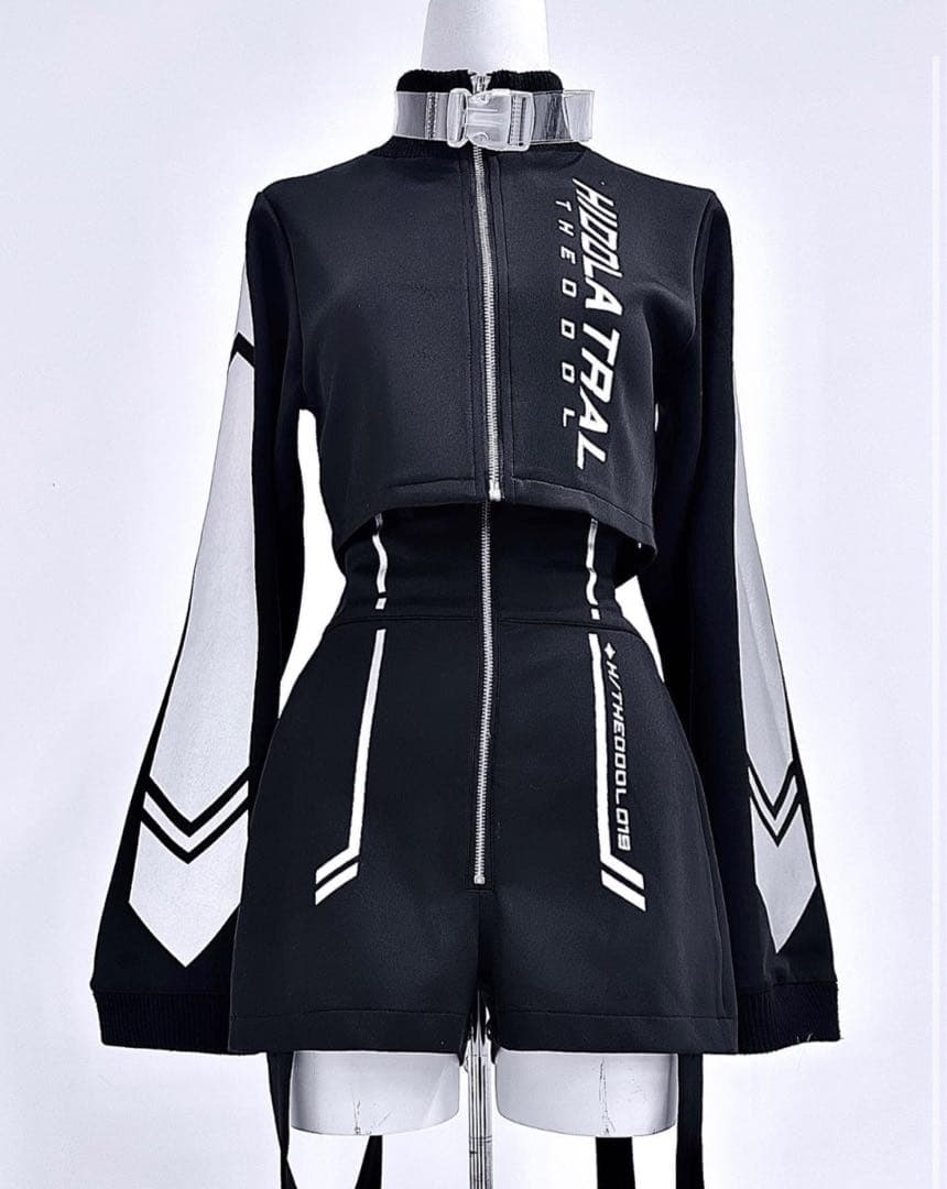 【HIDOLATRAL THEODOL】Cyber Journeyショートパンツ