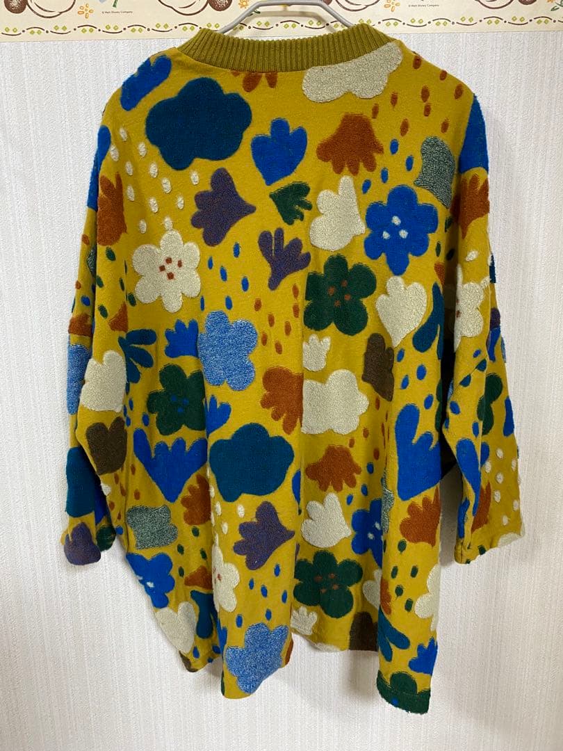 専用【美品】エムアンドキョウコのイエローフラワーチュニック