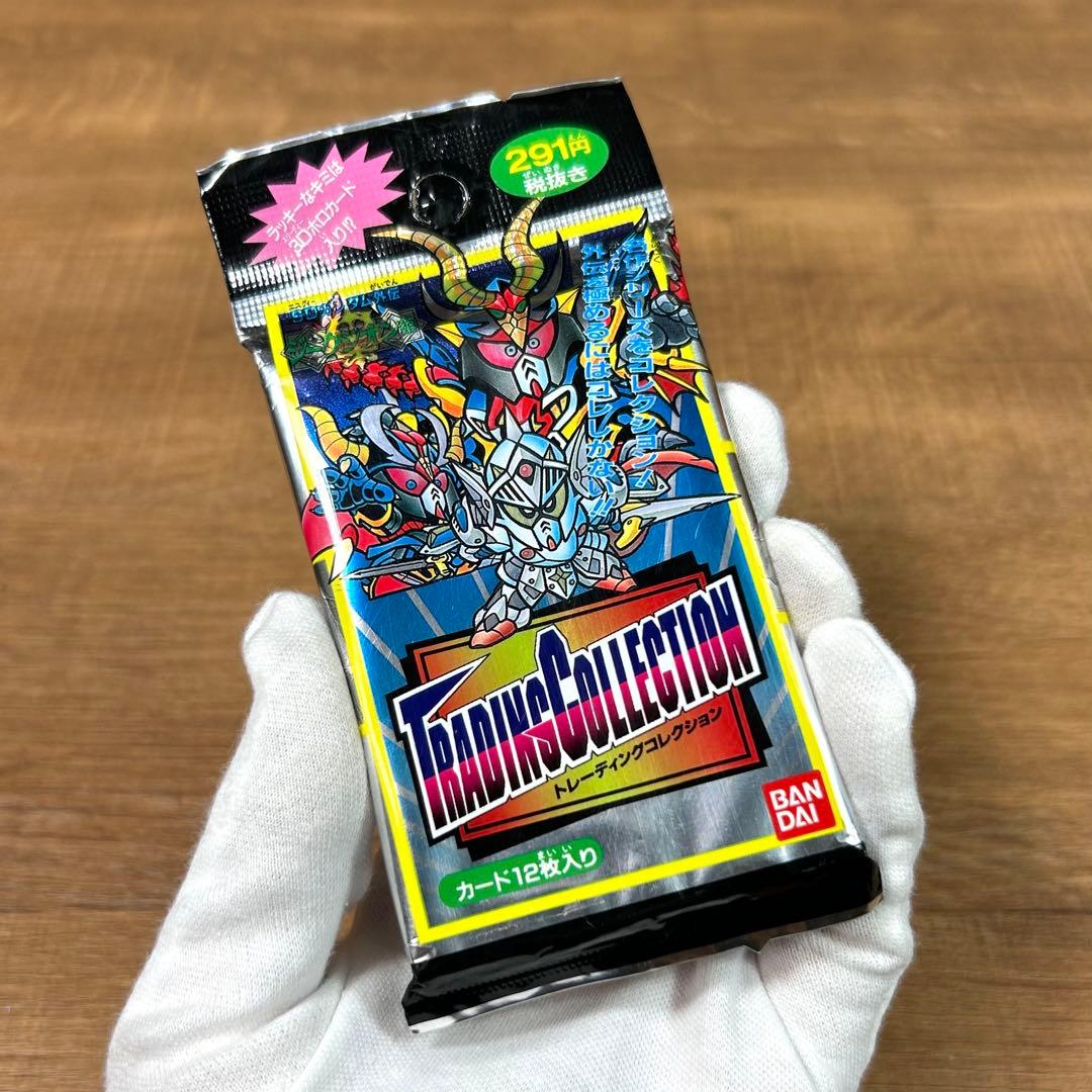 未開封 パック 当時物 SDガンダム外伝 トレーディングコレクション カード