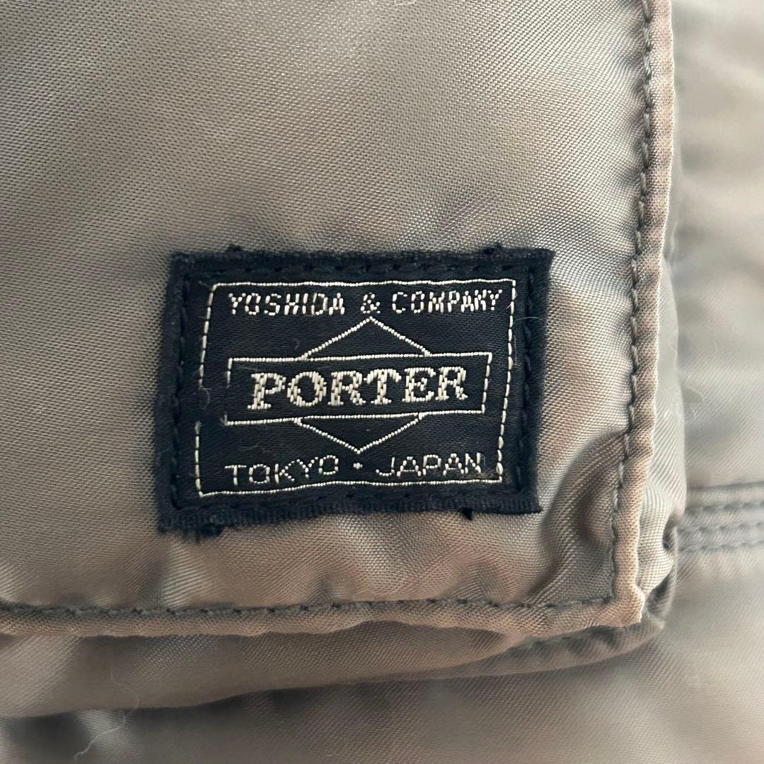 【廃盤✨希少色/シルバーグレー】ポーター　タンカー　リュック　ユニセックス　人気