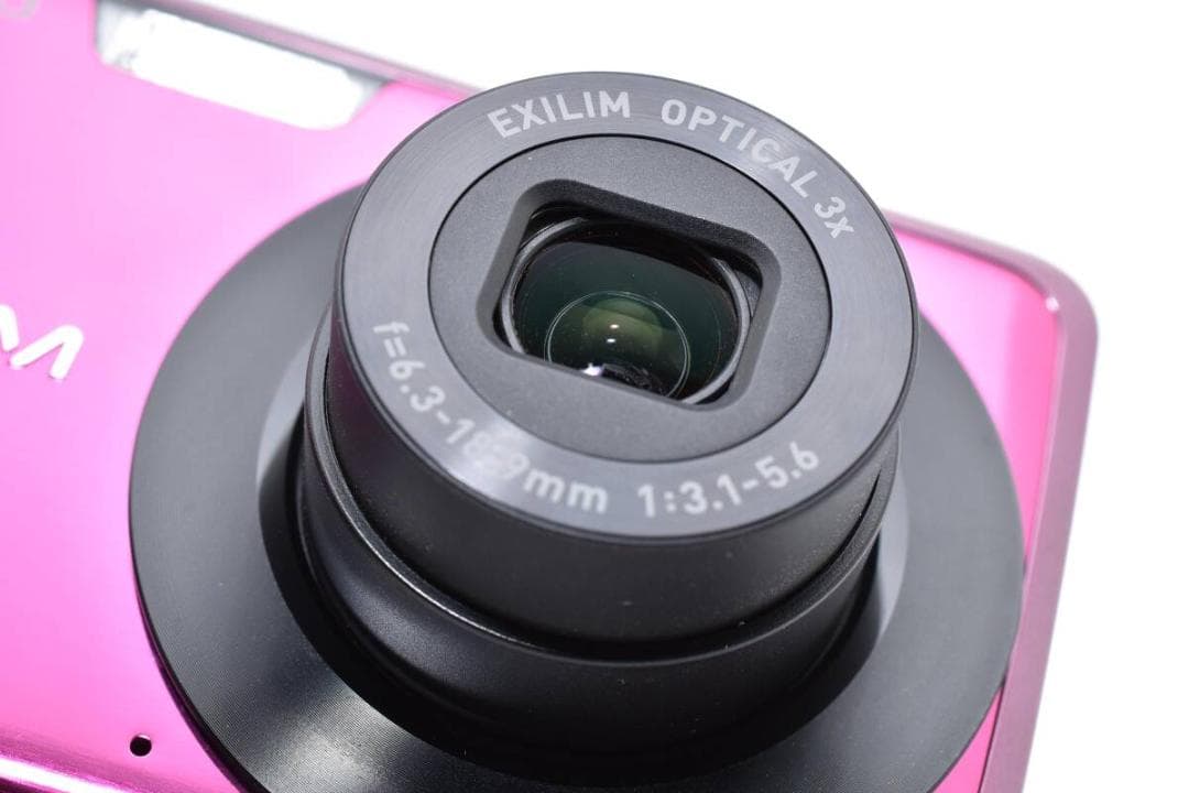 極美品 カシオ　CASIO EXILIM EX-Z330 パープル ＃A349