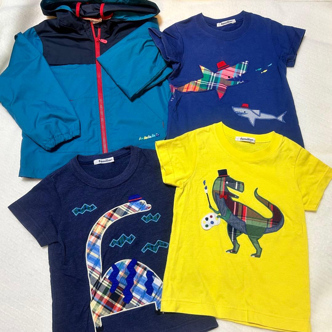 ファミリア　familiar Tシャツ ウィンドブレーカー 100 110