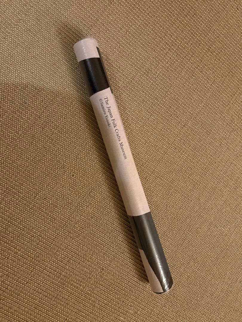 柚木沙弥郎ポスター「隅」日本民藝館