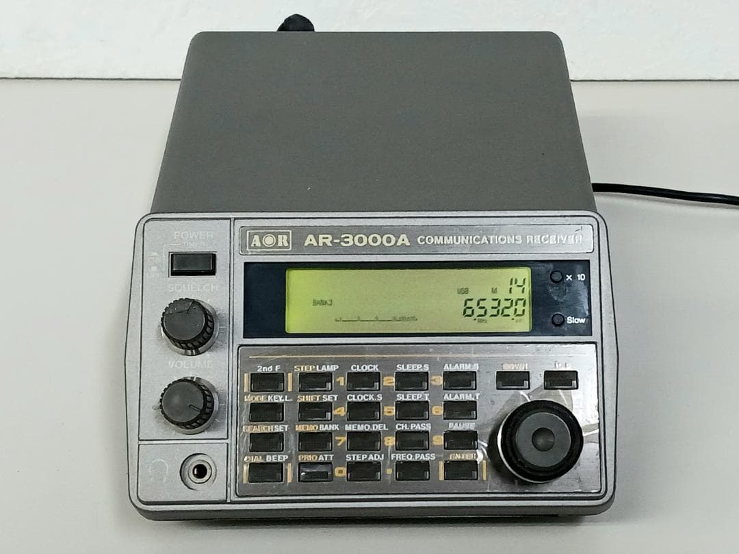 p*5様 銘機！AOR「AR-3000A」広帯域受信機 レシーバー 日本製 入手