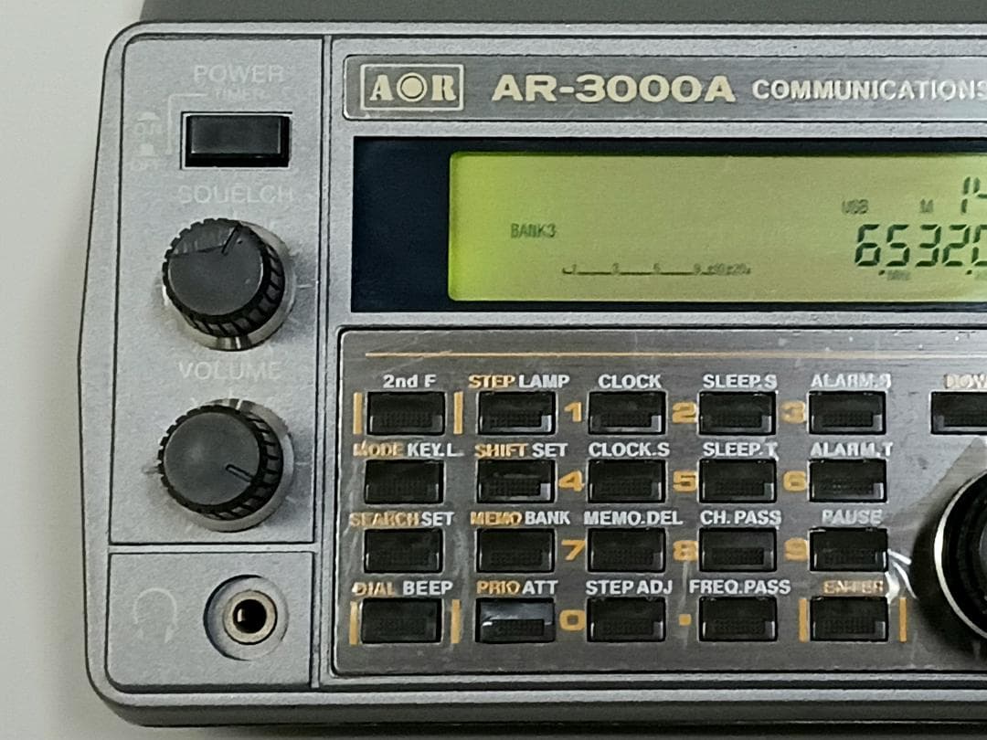 p*5様 銘機！AOR「AR-3000A」広帯域受信機 レシーバー 日本製 入手