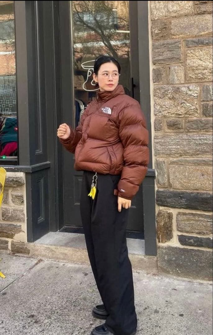 ノースフェイス　1996 ヌプシ　M　ダークオーク　 ブラウン 茶