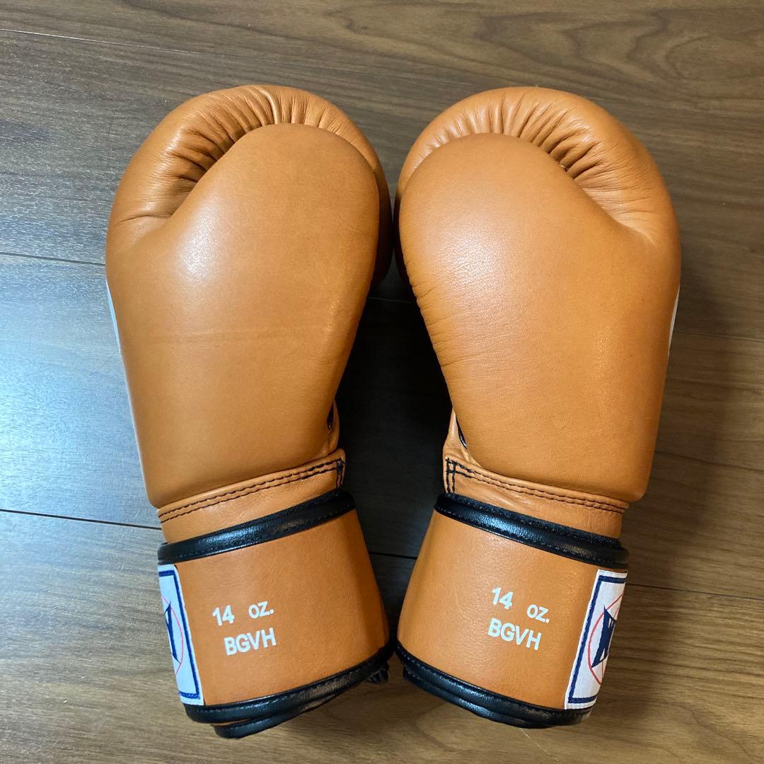 WINDY ボクシンググローブ 14 oz ブラウン 美品