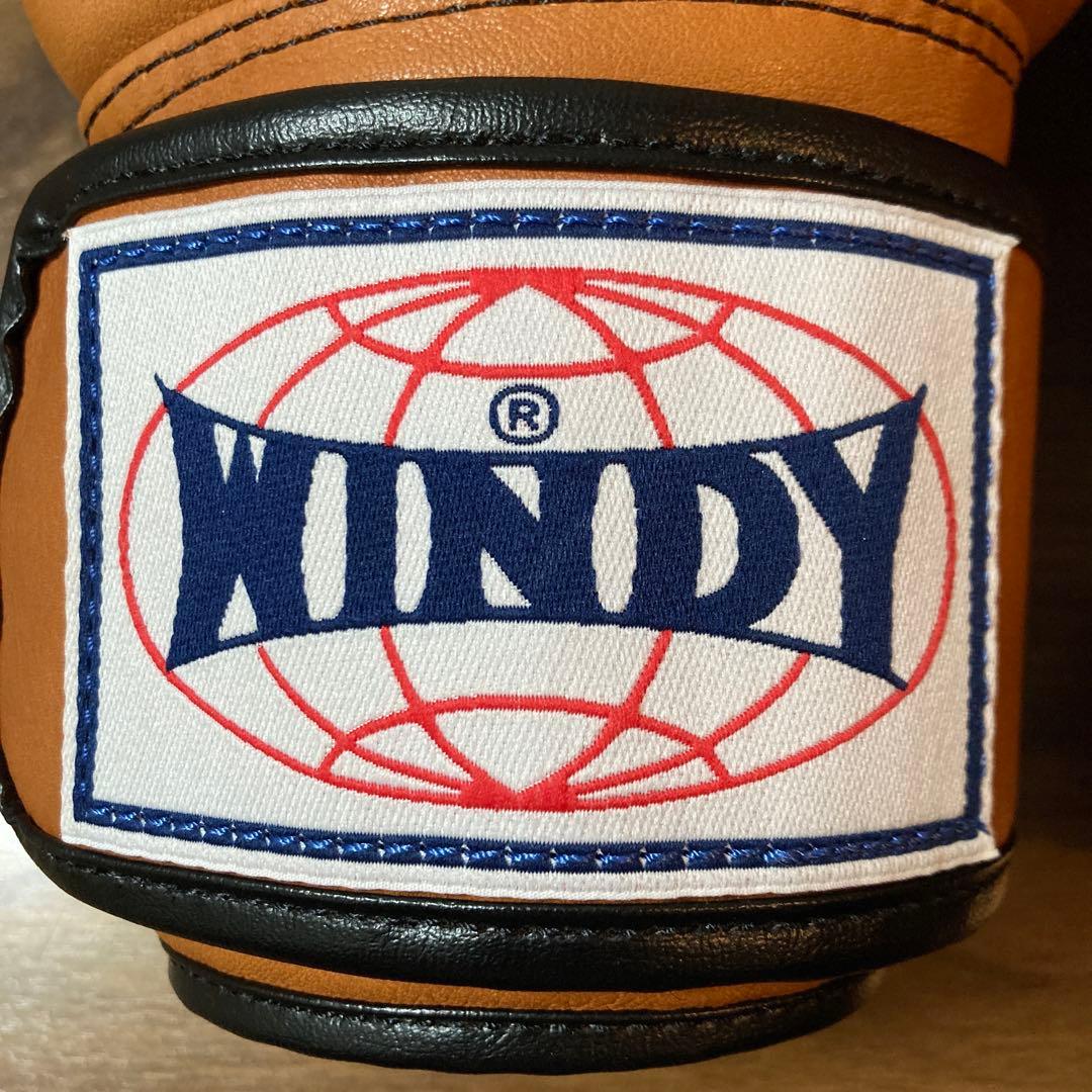 WINDY ボクシンググローブ 14 oz ブラウン 美品