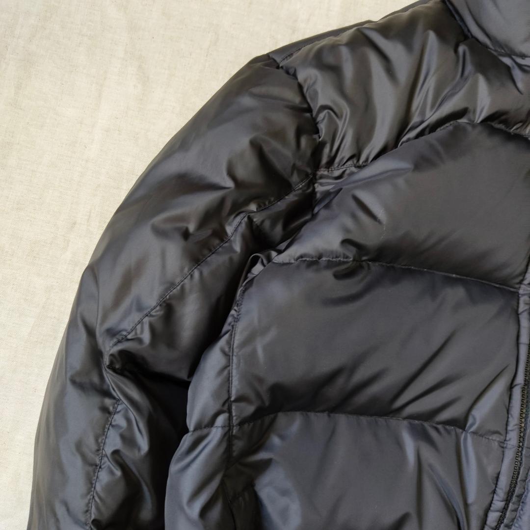 00s Eddie Bauer グースダウン パファージャケット ブラック 黒