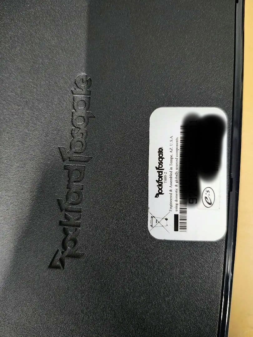 Rockford T600-2　正規品