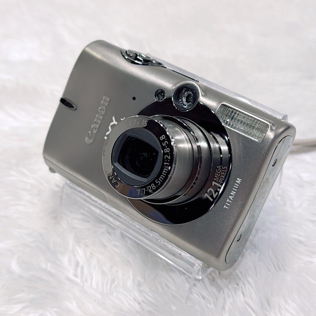 Canon IXY Digital 2000IS チタニウム デジタルカメラ