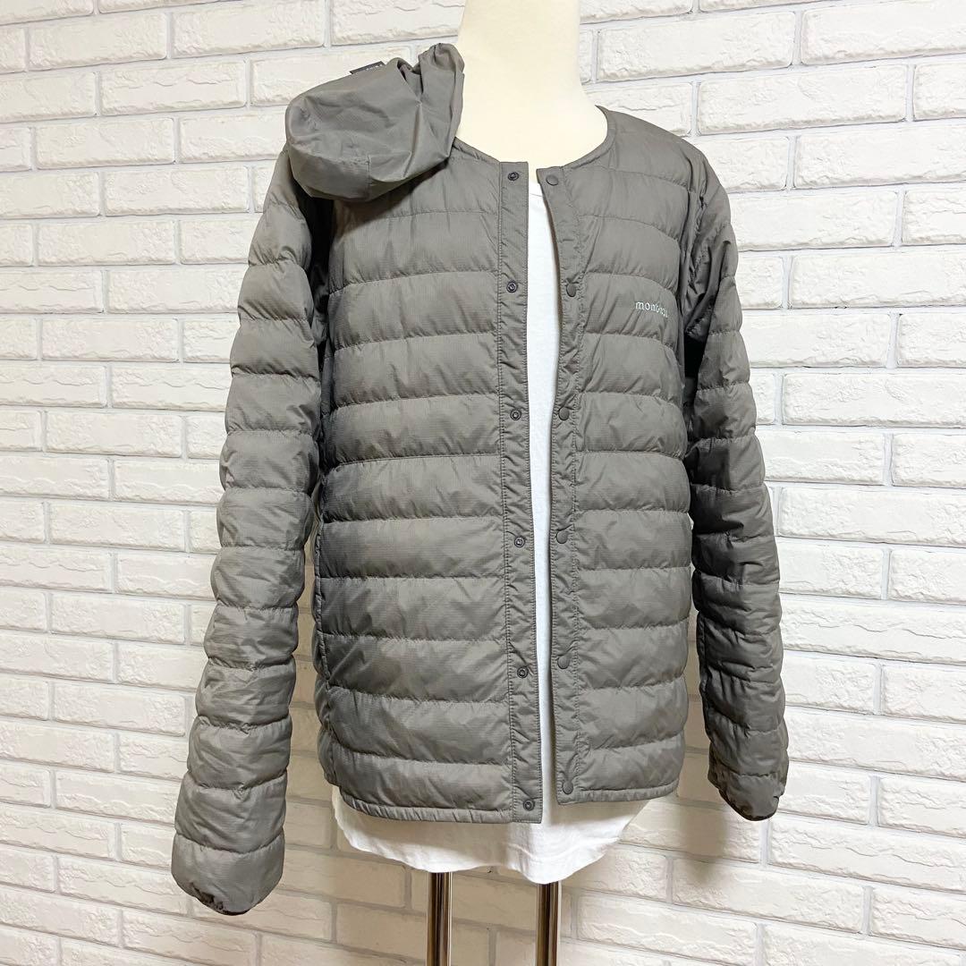 美品 【モンベル×ビームス】スペリオダウンラウンドネックジャケット 800FP