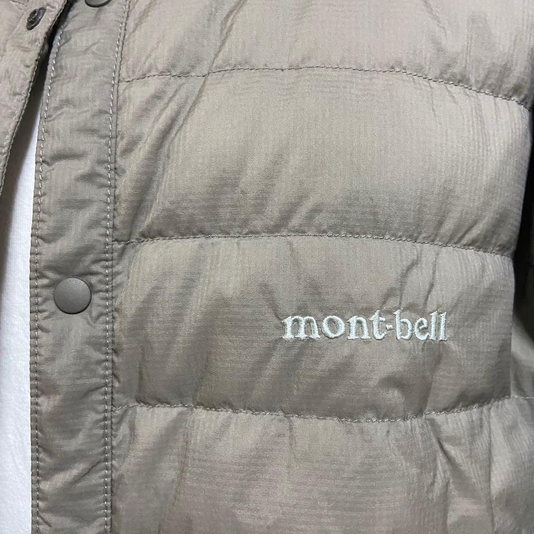 美品 【モンベル×ビームス】スペリオダウンラウンドネックジャケット 800FP