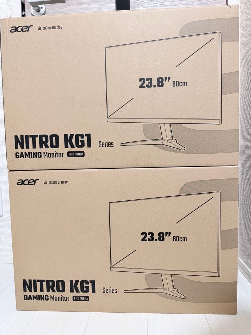 【2台セット】Acer Nitro KG241YHbmiix 23.8インチ