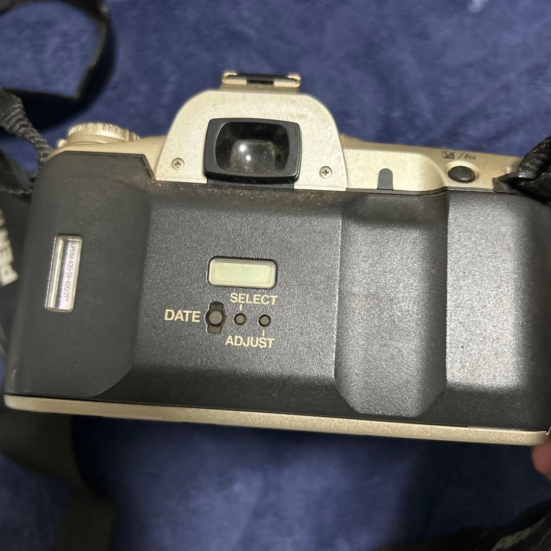 TAMRON カメラバッグ 黒/茶とPENTAX フィルムカメラ