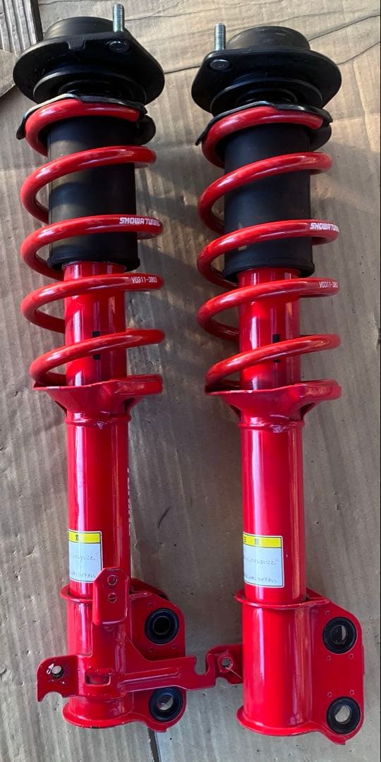 コペン l880k SHOWA 赤足 スポーツサスペンション