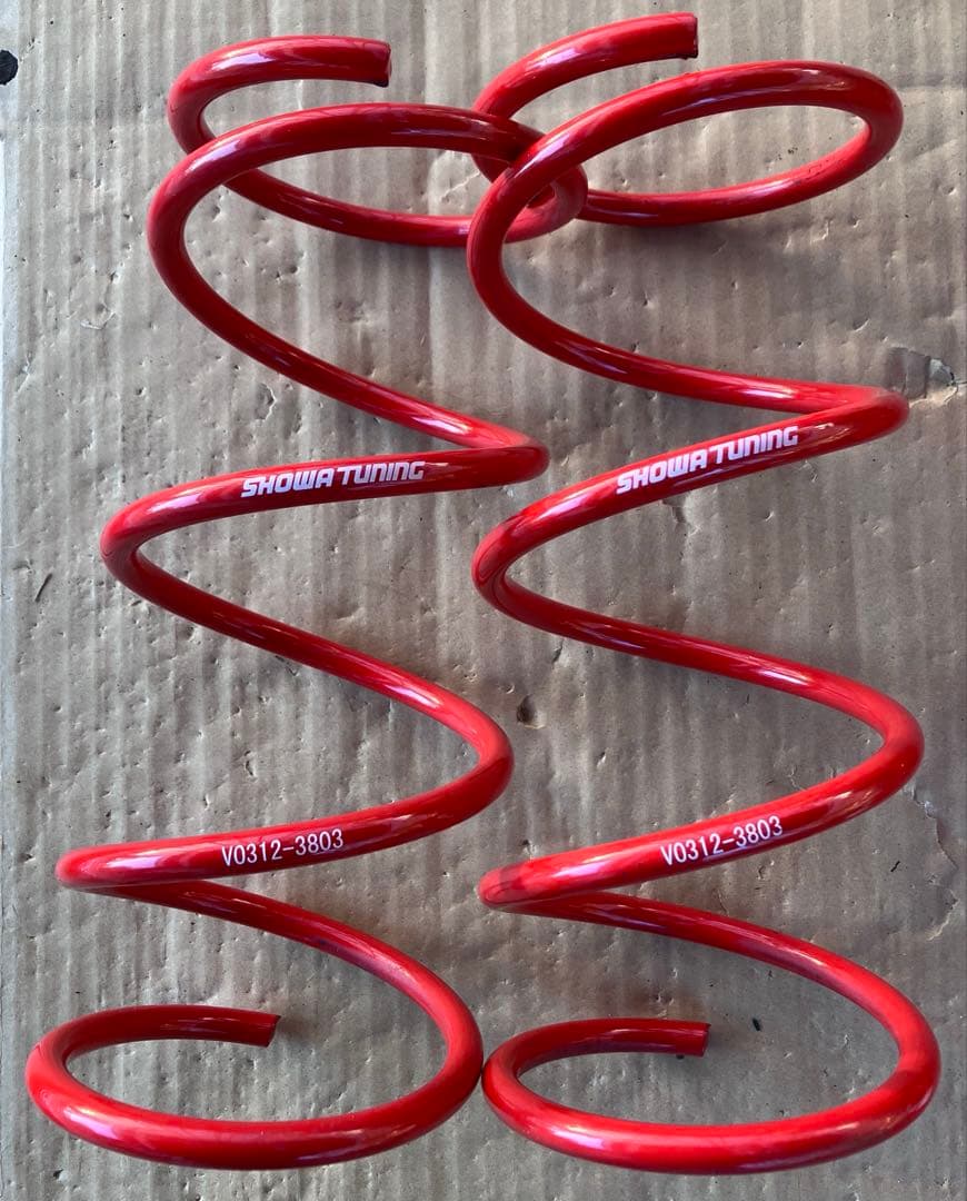 コペン l880k SHOWA 赤足 スポーツサスペンション