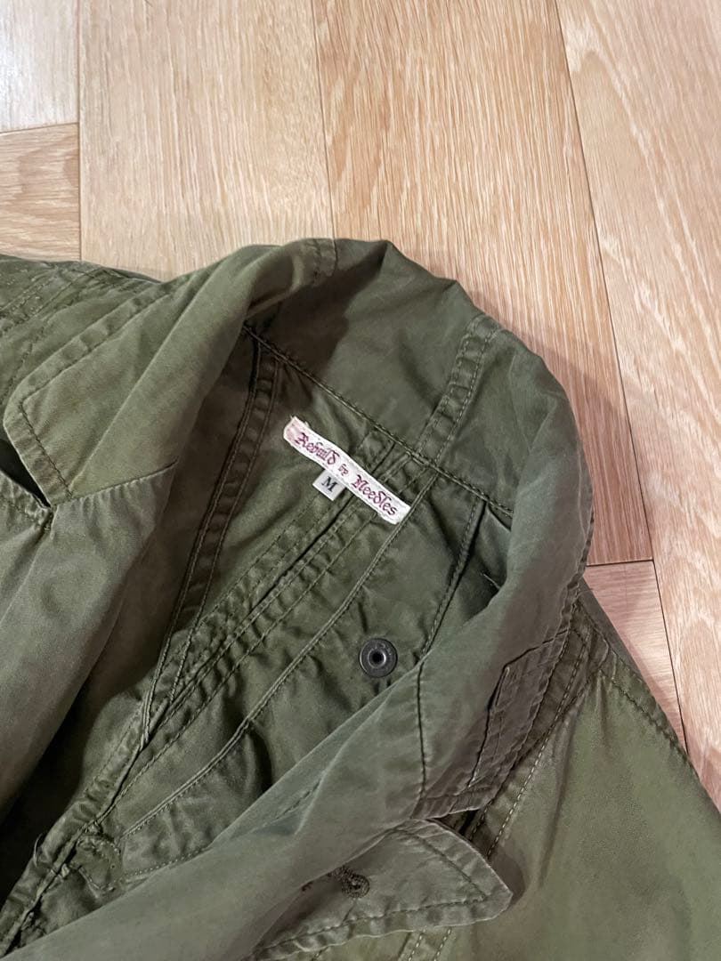 レアRebuild by Needlesミリタリー再構築コートジャケットジュンヤ