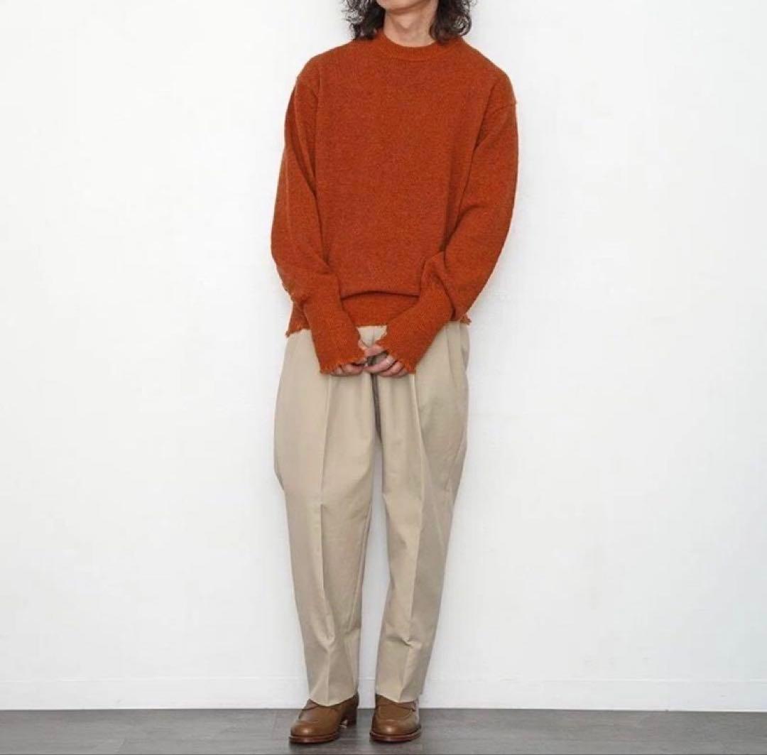 MAATEE&SONS 裏カシミア ひょっとこセーター 3/ニットcomoli