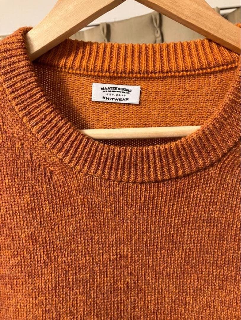 MAATEE&SONS 裏カシミア ひょっとこセーター 3/ニットcomoli