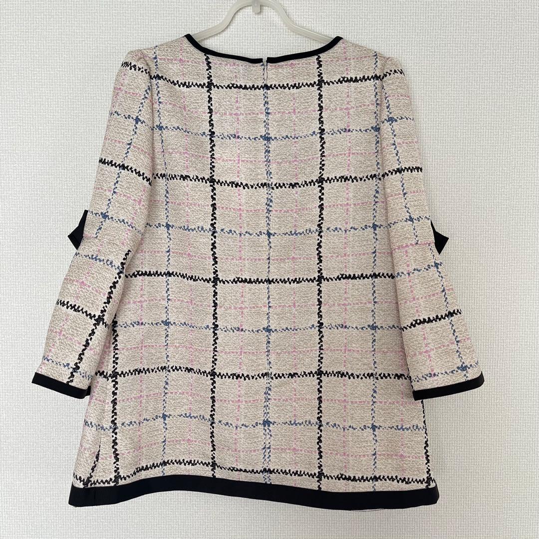 【タグ付未使用】M'S GRACY チュニック 長袖（ベージュ 38）エムズ