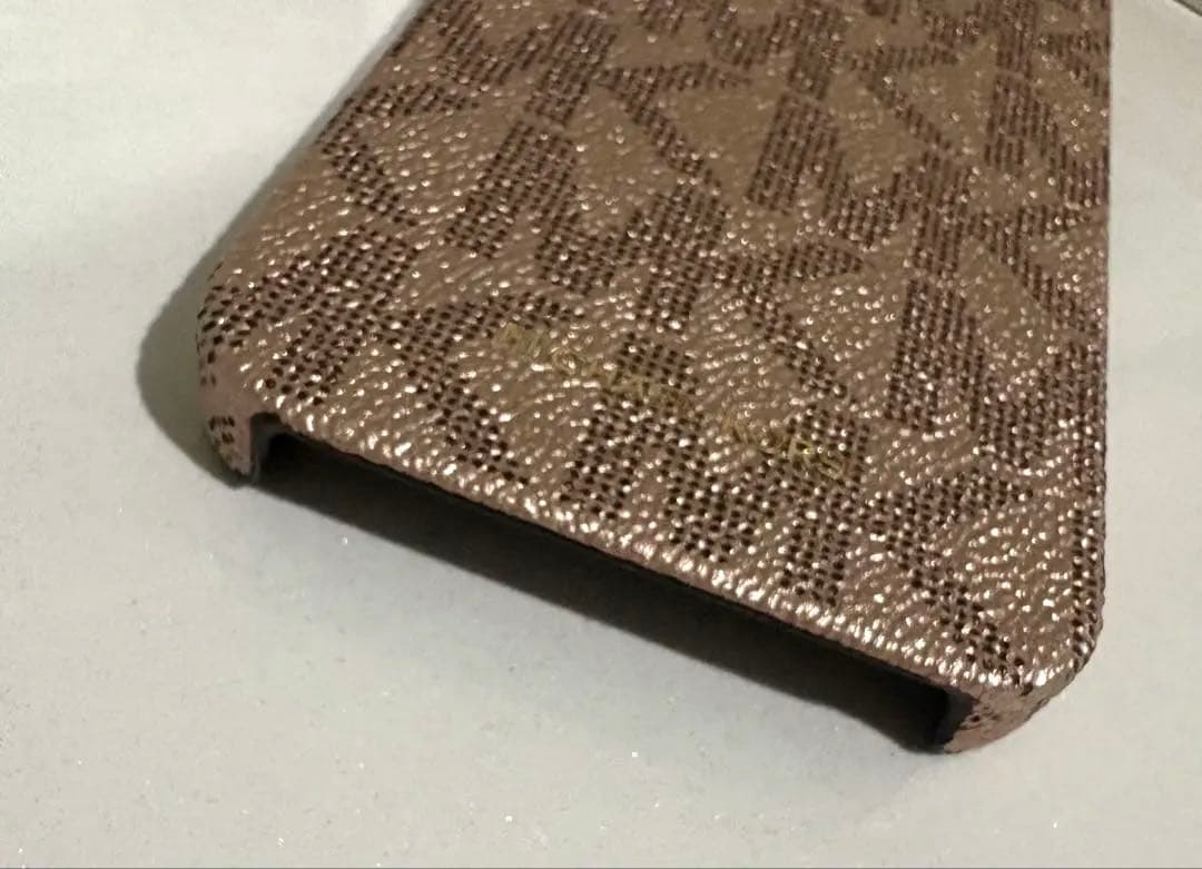 値下げ マイケルコース iPhone13 対応 ケース ローズ ロゴ