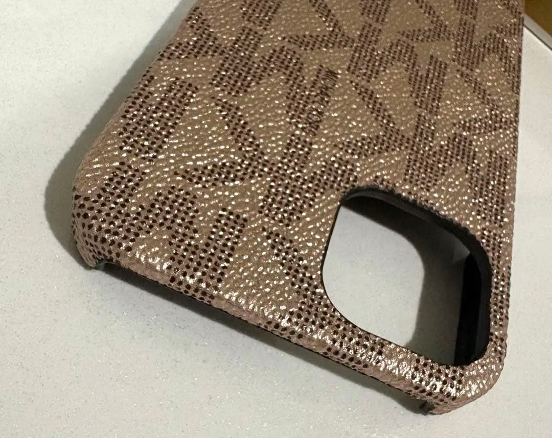 値下げ マイケルコース iPhone13 対応 ケース ローズ ロゴ