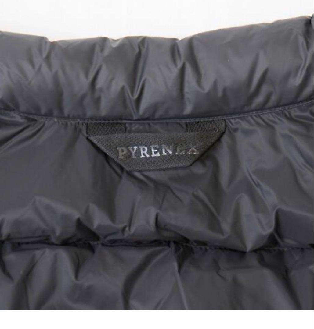 【極美品】PYRENEX ダウンベスト Lサイズ ブラック 付属品完備