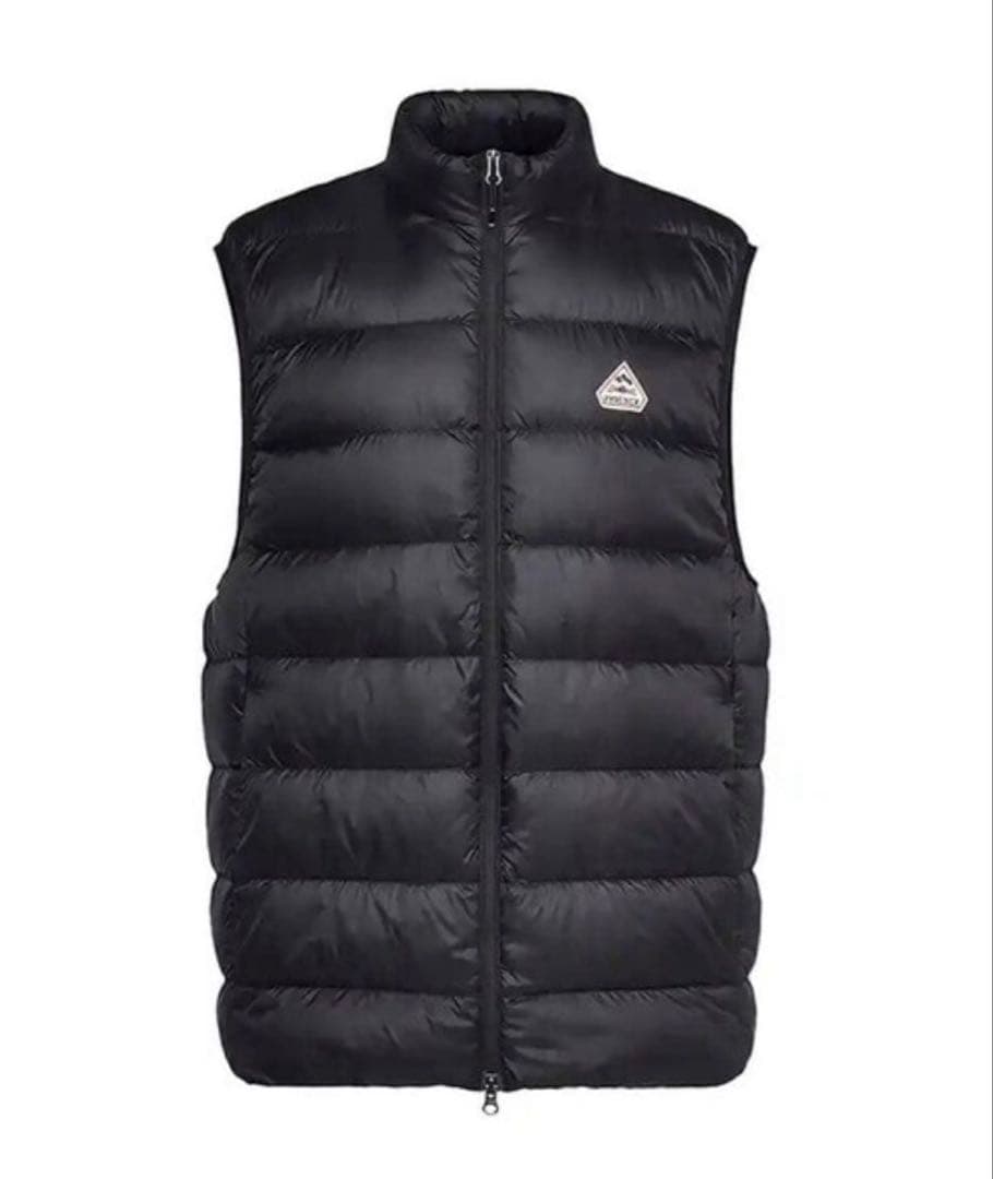 【極美品】PYRENEX ダウンベスト Lサイズ ブラック 付属品完備