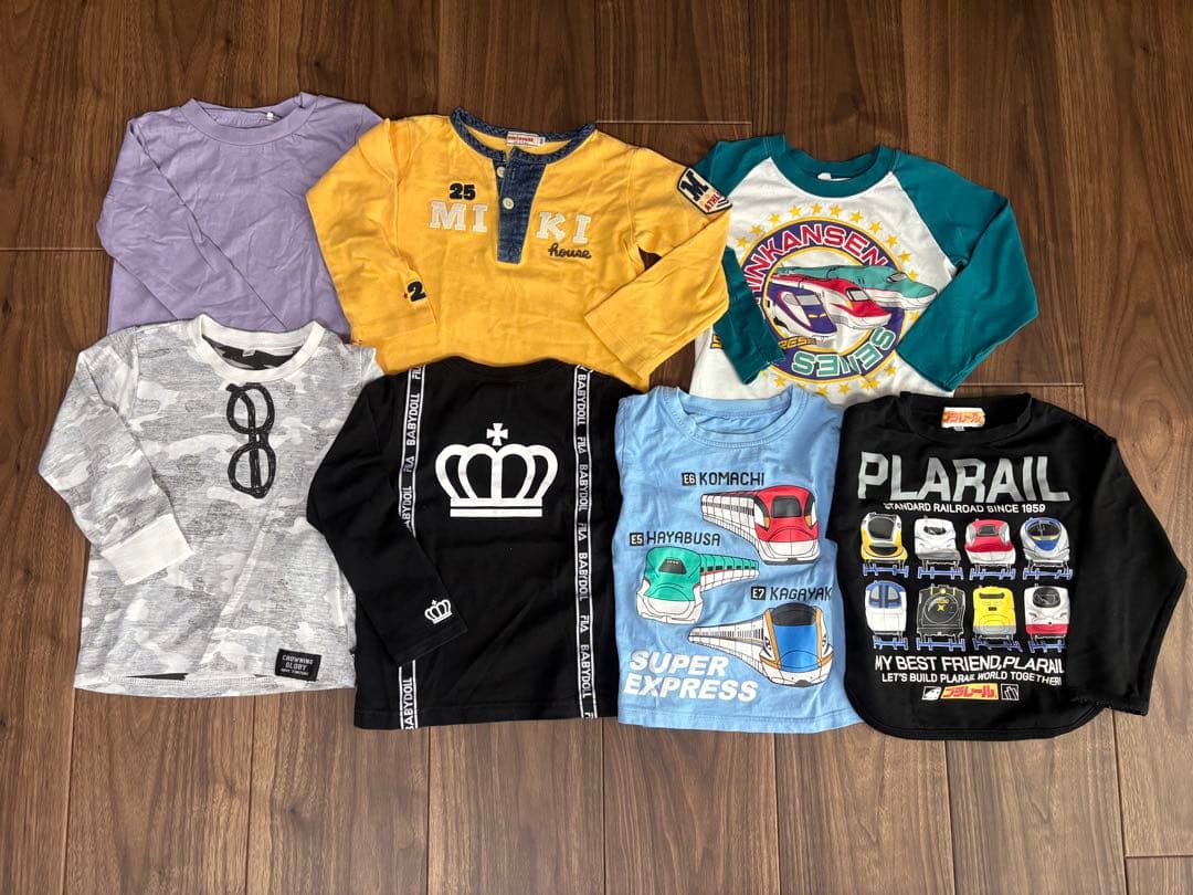 男の子100秋冬まとめ売り30点　baby doll他　A