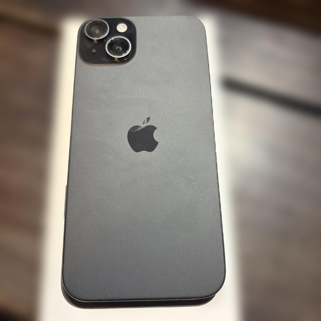 iPhone15plus 128GB ブラック SIMフリー 充電器付き