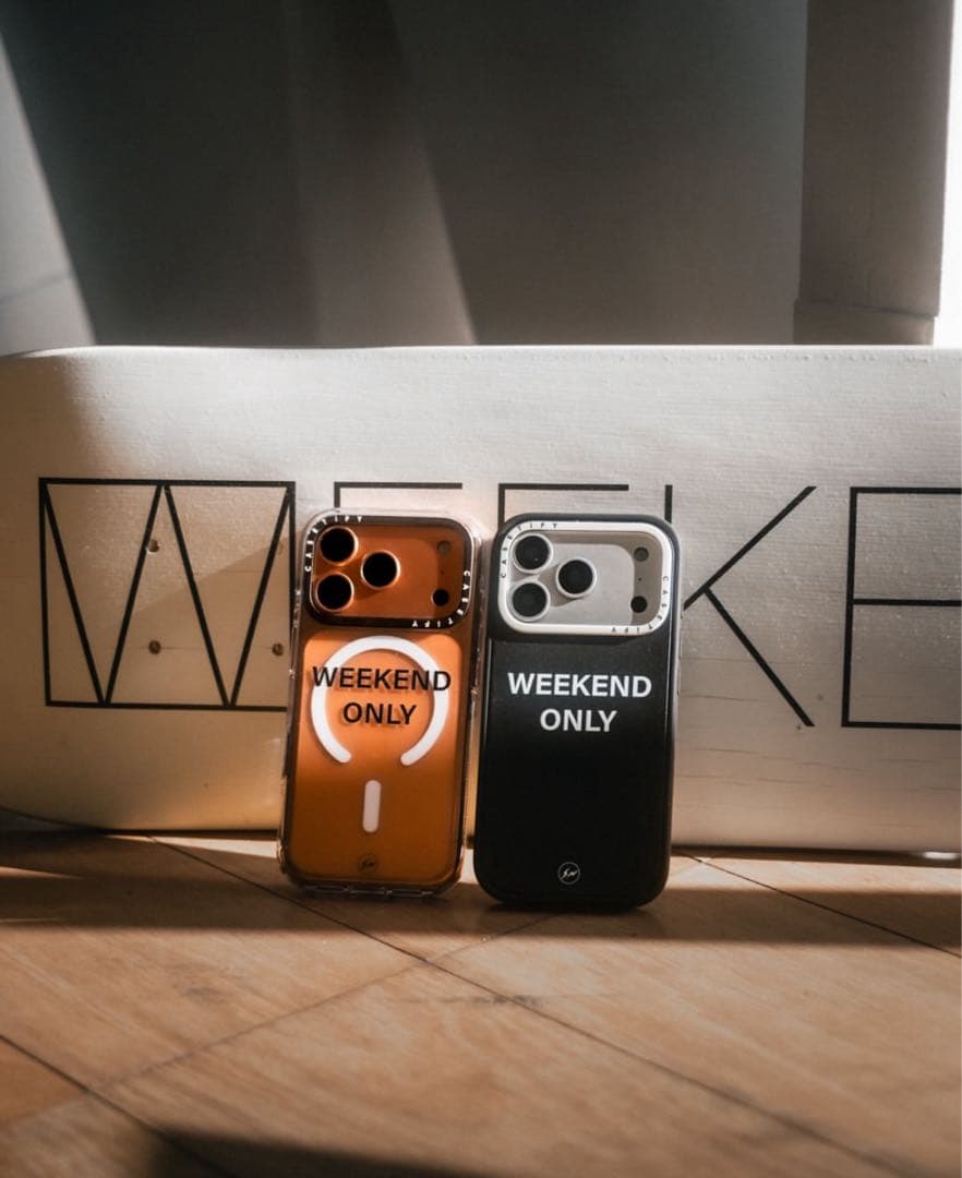 iPhone17PromaxWEEKEND店舗限定フラグメント CASETiFY