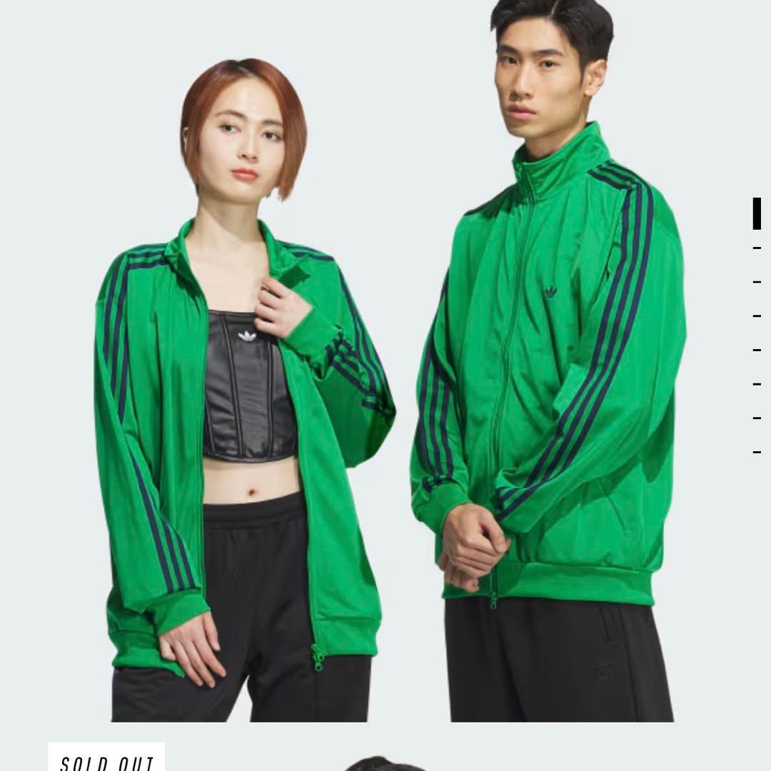 新品adidas ベッケンバウワージェンダーニュートラルトラックジャケット2XL