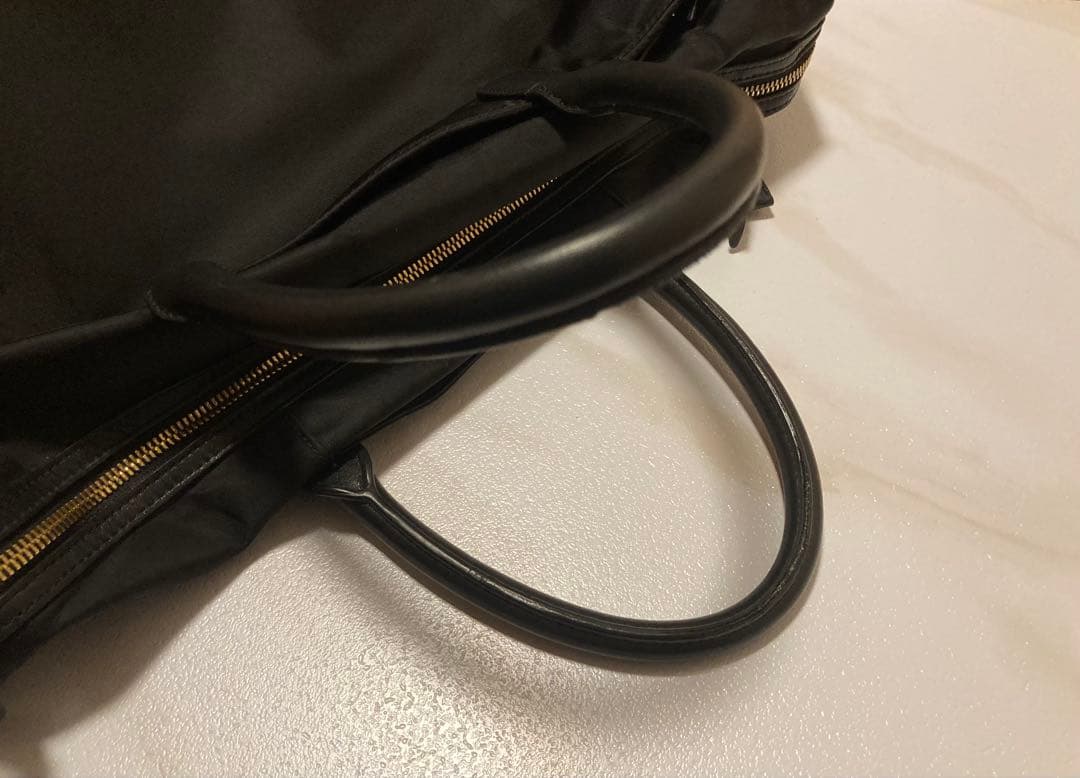 【美品】TUMI 2way ビジネスバッグ　 本革+ナイロン A4+PC可