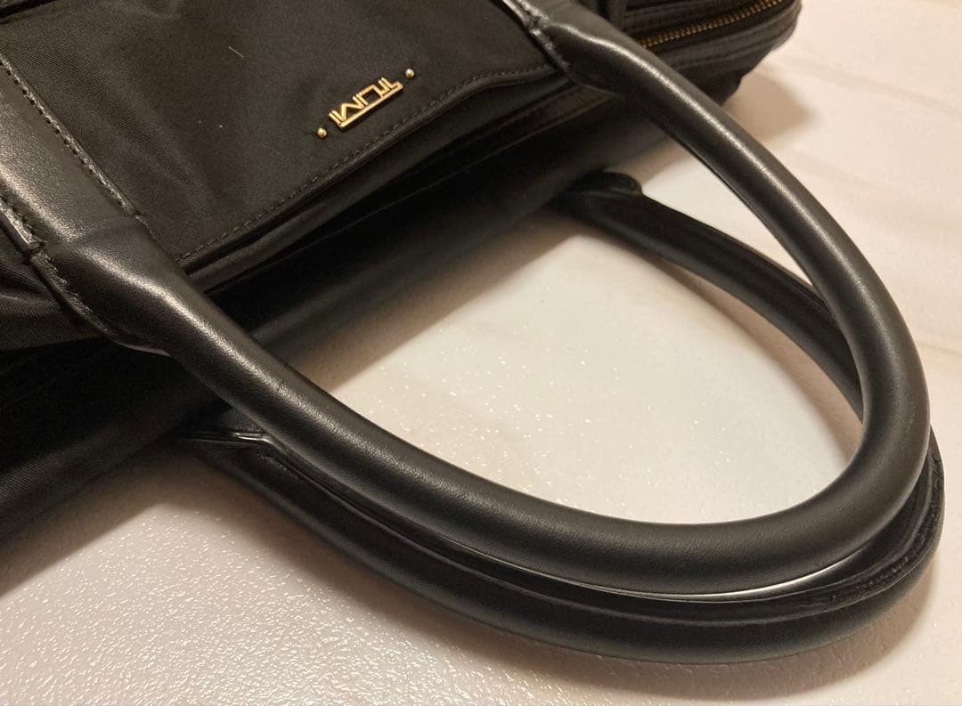 【美品】TUMI 2way ビジネスバッグ　 本革+ナイロン A4+PC可